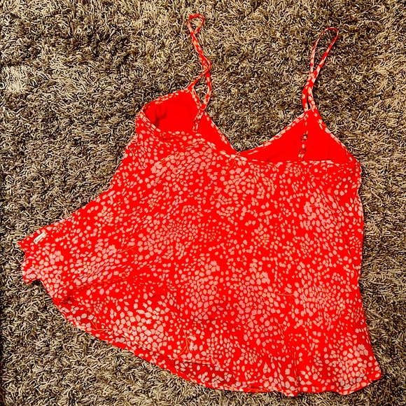 Billabong orange and white cami size M - Picture 2 of 2